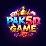 PAK5D Game app on mobile phone showing real money gaming interface